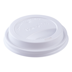 Wholesale 10-24 oz. Sipper Dome Lid - White (90mm) - 1,000 ct