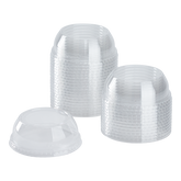 Wholesale Plastic Dome Lids - Wide Opening (98mm) - 1,000 ct