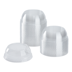 Wholesale Plastic Dome Lids - Wide Opening (98mm) - 1,000 ct