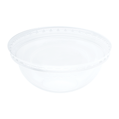 Wholesale 90mm PET Plastic Dome Lids - No Hole - 1,000 ct