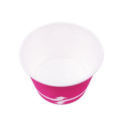 Wholesale 12 oz Pink Ice Cream Paper Cups (100mm) - 1,000 ct
