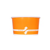 Wholesale 20oz Food Containers - Orange 127mm - 600 ct