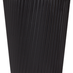 Wholesale 8oz Ripple Paper Hot Cups - Black (80mm) - 500 ct