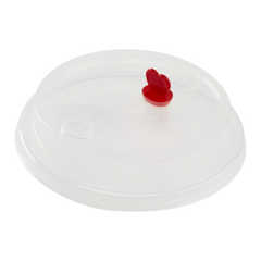 Wholesale 24oz Sipper Dome Lid for Tall Premium Plastic Cup - Clear - 1000 ct