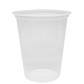 Wholesale 30oz Plastic Flat Rim Extra Wide Cold Cups (120mm) - 500 ct