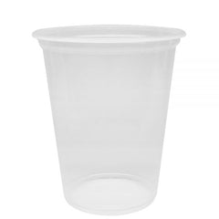 Wholesale 30oz Plastic Flat Rim Extra Wide Cold Cups (120mm) - 500 ct