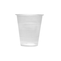 Wholesale 12oz Plastic Ribbed Cold Cups (90mm) - 1,000 ct