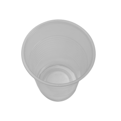 Wholesale 12oz Plastic Ribbed Cold Cups (90mm) - 1,000 ct