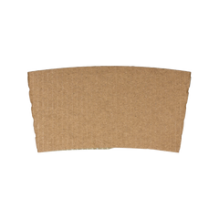 Wholesale Traditional Cup Sleeves - Kraft - 1,000 ct