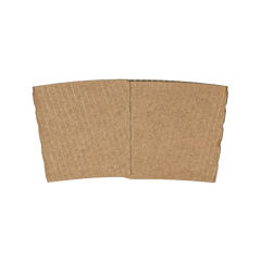 Wholesale Traditional Cup Sleeves - Kraft - 1,000 ct