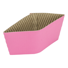 Wholesale Traditional Cup Sleeves - Pink - 1,000 ct, C5300 (Pink)