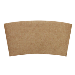 Wholesale 8oz Traditional Cup Sleeves - Kraft - 1,000 ct