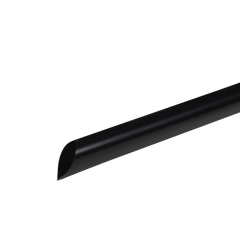 Wholesale 9'' Jumbo Straws (5mm) Unwrapped - Black - 2,000 ct