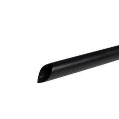 Wholesale 5.75'' Boba Sample Straws (10mm) Unwrapped - Black - 2,000 ct