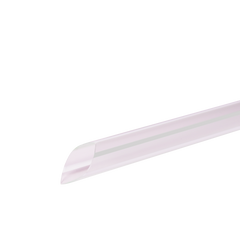 Wholesale 9'' Boba Straws (10mm) Unwrapped - Mixed Striped Colors - 1,600 ct