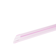 Wholesale 9'' Boba Straws (10mm) Unwrapped - Mixed Striped Colors - 1,600 ct