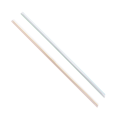 Wholesale 9'' Jumbo Straws (5mm) Unwrapped - Mixed Striped Colors - 8,000 ct