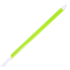 Wholesale 9'' Boba Straws (10mm) Poly Wrapped - Green - 1,600 ct
