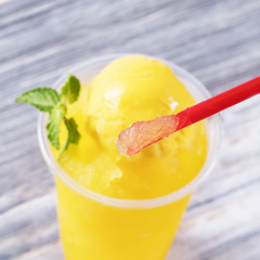 Wholesale 9.45'' Spoon Straws (6.5mm) Unwrapped - 10,000 ct