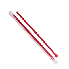 Wholesale 9.45'' Spoon Straws (6.5mm) - Wrapped - 5,000 ct