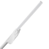 Wholesale 10.25'' Giant Straws (8mm) Paper Wrapped - Clear - 1,200 ct