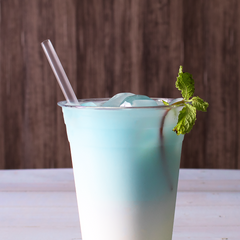 Wholesale 7.75'' Giant Straws (8mm) Paper Wrapped - Clear - 7,500 ct