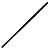 Wholesale 7.75'' Jumbo Straws (5mm) Unwrapped - Black - 12,000 ct