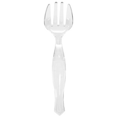 Wholesale 9" PS Plastic Serving Fork - 96 ct
