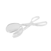 Wholesale 11" PS Plastic Serving Salad Tong - 24 ct