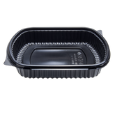 Wholesale 36oz PP Plastic Microwaveable Black Take Out Box - 300 ct