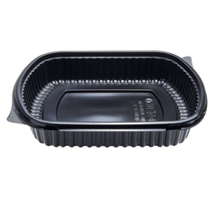 Wholesale 36oz PP Plastic Microwaveable Black Take Out Box - 300 ct