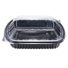 Wholesale 36oz PP Plastic Microwaveable Black Take Out Box - 300 ct