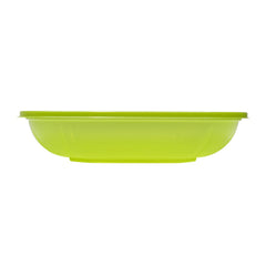 Wholesale 24 oz PET Square Bowl Green - 300 ct