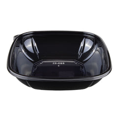 Wholesale 32 oz PET Square Bowl Black - 300 ct