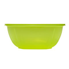 Wholesale 48 oz PET Square Bowl Green - 300 ct