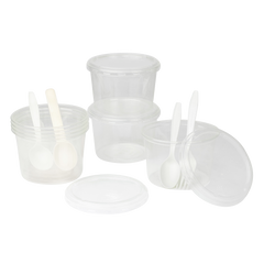 Wholesale 16oz Eco-Friendly PLA Round Deli Container - 500 ct