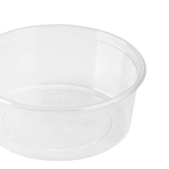 Wholesale 8oz Eco-Friendly PLA Round Deli Container - 500 ct
