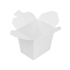 Wholesale 16oz Food Pail / Paper Take-out Container White - 450 ct