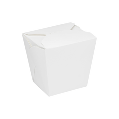 Wholesale 26oz Food Pail / Paper Take-out Container White - 450 ct