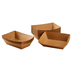 Wholesale Food Tray Kraft - 3.0 lb - 500 ct