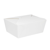 Wholesale 110 fl oz Fold-To-Go Box #4 White - 160 ct
