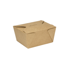 Wholesale 30 fl oz Fold-To-Go Box Kraft - 450 ct