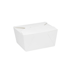 Wholesale 30 fl oz. Fold-To-Go Box #1 White - 450 ct