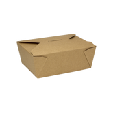Wholesale 48 fl oz Fold-To-Go Box #8 - Kraft - 300 ct