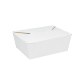 Wholesale 48 fl oz Fold-To-Go Box #8 White - 300 ct
