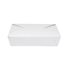 Wholesale 54 fl oz Fold-To-Go Box #2 White - 200 ct