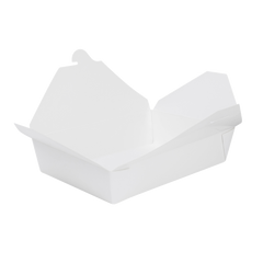 Wholesale 54 fl oz Fold-To-Go Box #2 White - 200 ct
