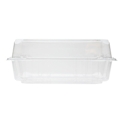 Wholesale 8''x8'' PET Plastic Hinged Containers - 250 ct