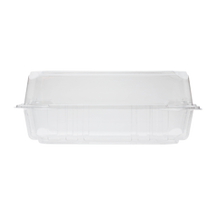 Wholesale 9" x 5" PET Plastic Hinged Containers - 250 ct