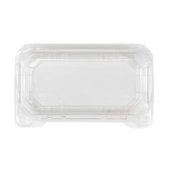 Wholesale 9" x 5" PET Plastic Hinged Containers - 250 ct
